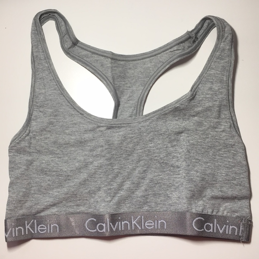 Calvin Klein Bralette - Gray - SMALL